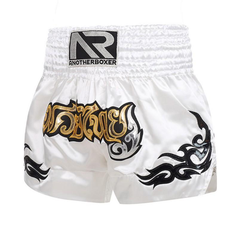 MMA Boxing Shorts Men Women Stretchable Spandex Training Muay Thai Kickboxing Sanda