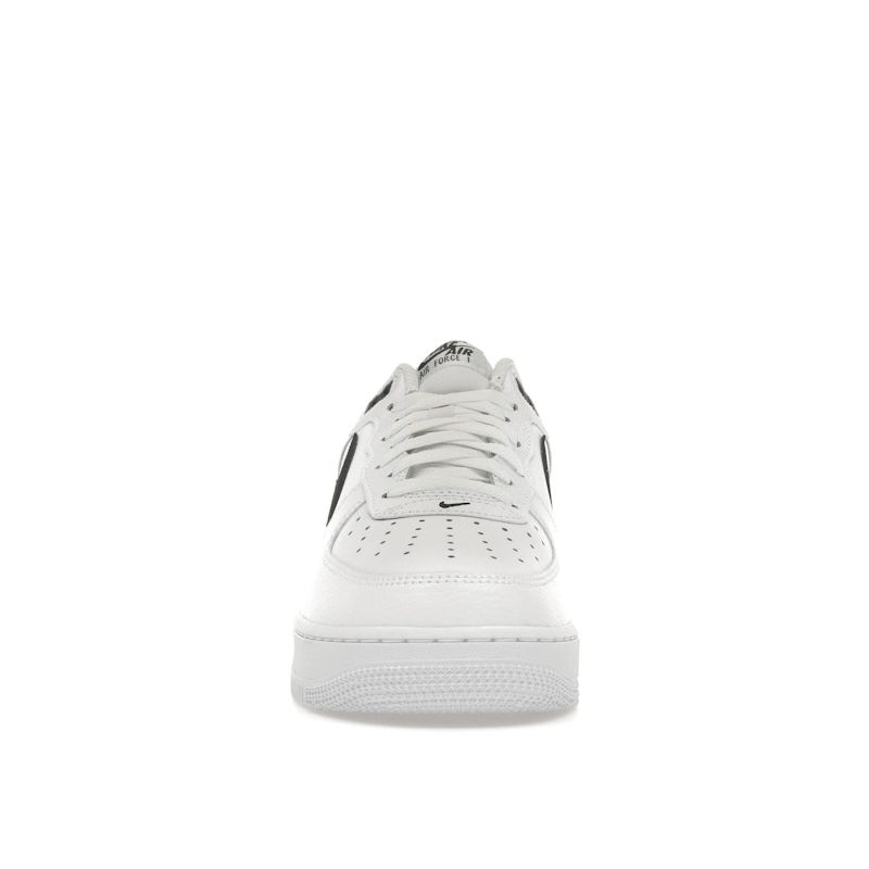 Nike Air Force 1 07 LV8 White Black Bright Crimson Unisex Sneakers HV9509-100