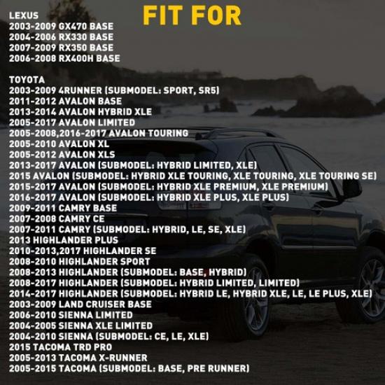 Front Exterior Outside Black Door Handle Right Side For 2007-2011 Toyota Camry