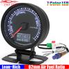 2.5" 62mm AFR Gauge for Narrowband Oxygen Sensor OE0258006028 7 Color LED Digital Air Fuel Raito with Bracket Holder for Car 12V