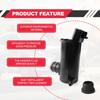 Windshield Washer Pump for Toyota Lexus Replaces OEM: 85330-12340, 85310-20190, 85330-33020, 85330-AA010, Grommet Washer Fluid Pump