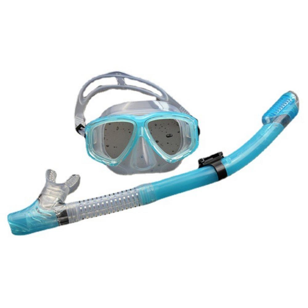 Schnorchel Kinder Set Voll Trocken Taucherbrille