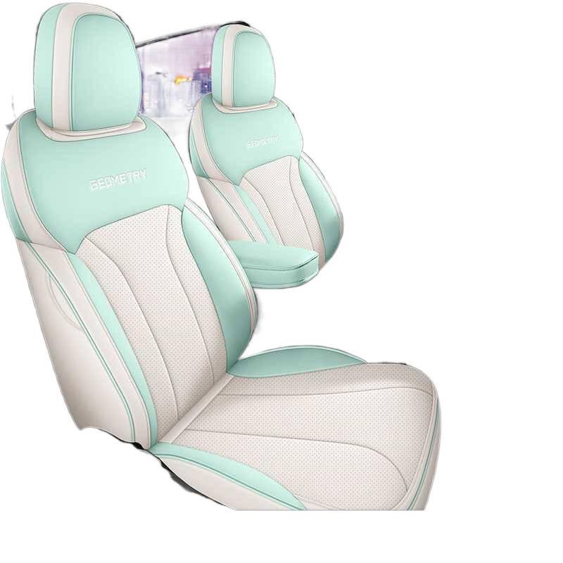 Jihe E Pokrowiec na siedzenie samochodowe Firefly Pełne pokrycie Uniwersalny - Specjalna skórzana poduszka na cztery pory roku