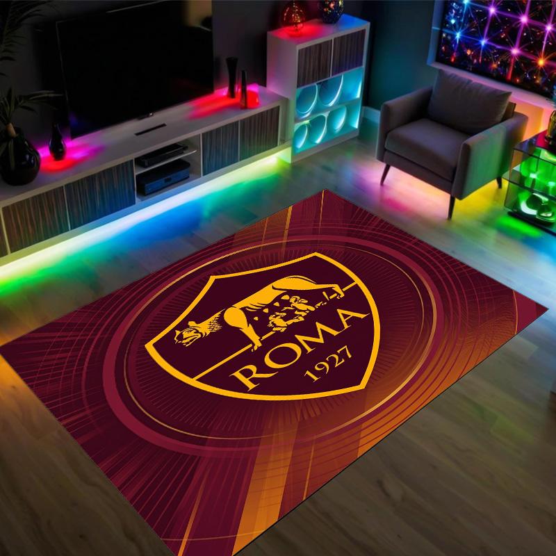 AS Roma Design Crystal Velvet Carpet Cozy Non?Slip Printed Rug For Bedroom Living Room Entrance