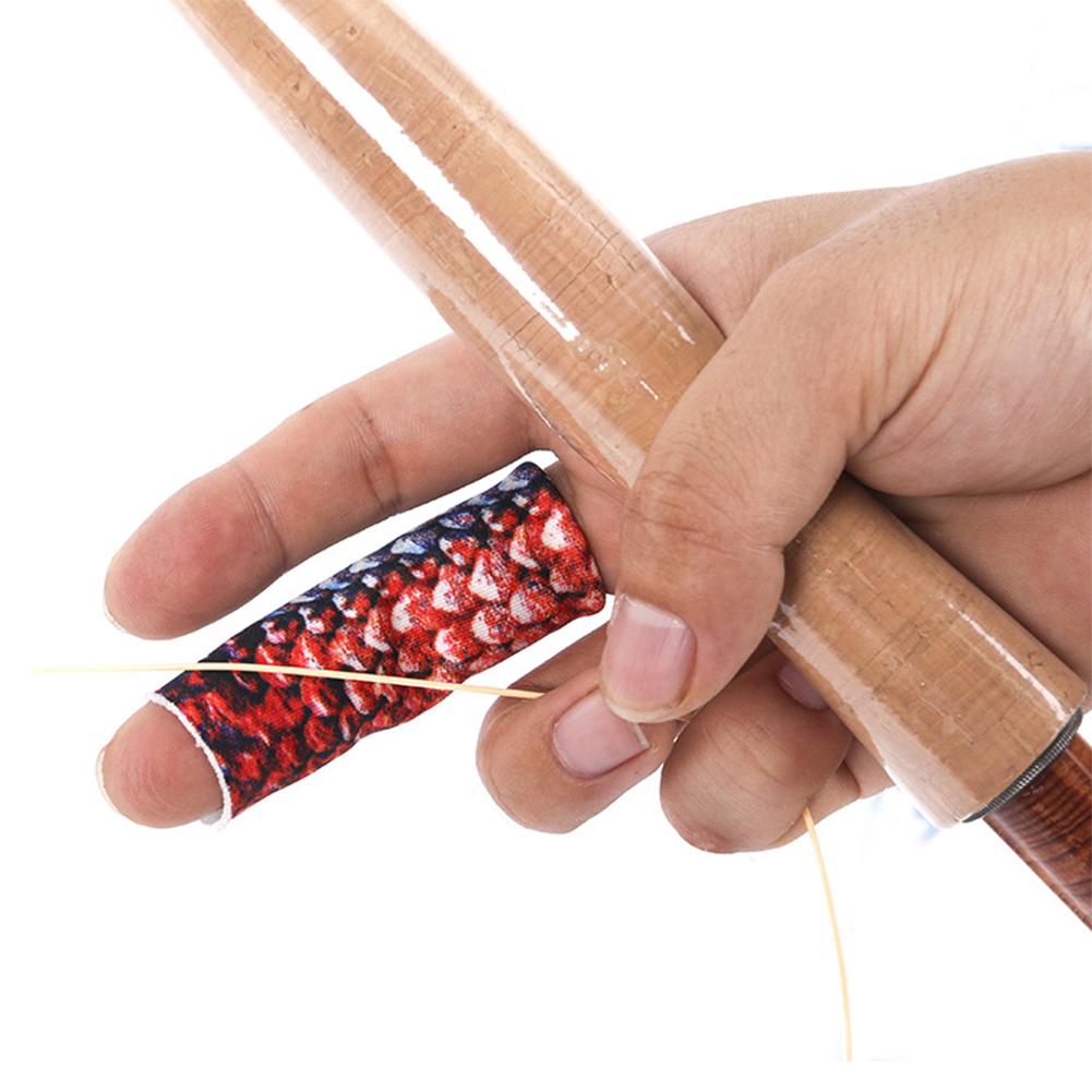 Single Finger Anti-abrasion Finger Cover Fly Fishing Line Stripping Protective Tool Fishing Gear Accessories Skin Protector For Outdoors Sports