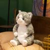 New Cute Simulated Stuffed Cat Plush Toy Sit Cat Soft Animal Pillow Girls Valentine's Day Gift