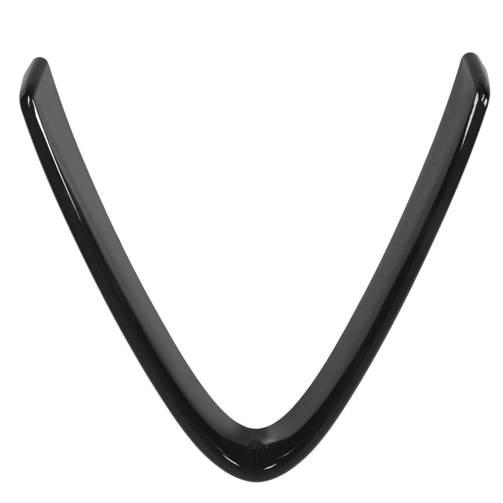 Front Grill Trim Glossy Black Scratch Resistant Replacement for Alfa Romeo Giulia 2017 To 2020