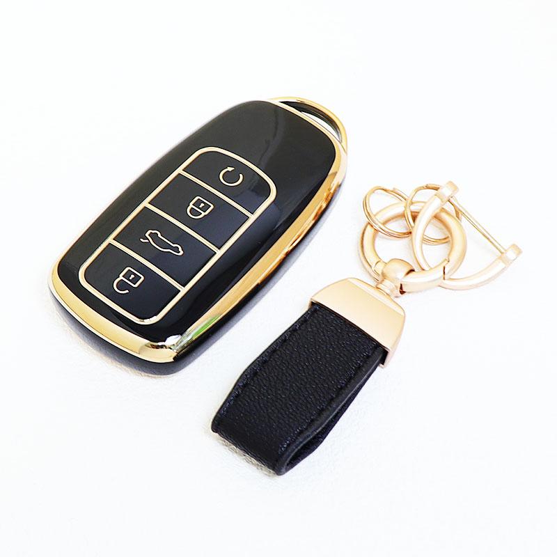 Tpu Car Key Case Cover For Chery 8-Plus 8 Pro 7 Pro Arrizo 5-Plus Auto Shell Fob Holder Keyless Protector Accessories