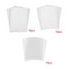 10x Heat Shrink Plastic Sheets DIY Ornaments Embellishment Scrapbook for Creative Craft Keychain Beginners Necklace Card Making
