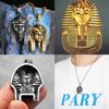 Pharaoh Necklace Ancient Egypt Egyptian Symbol Eternal Life Pendant Amulet Talisman Power Authority Jewelry