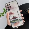 Japan Style Landscape Scaneary Phone Case For Samsung A35 A55 A54 A15 A25 A05s A05 A22 A24 A52 A33 A34 M34 M14 M54 M23