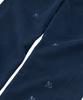 Kkotte Tiny Blossom Barrel Leg Pants (Navy)