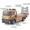 Simulation Fire Truck Ladder Truck Sprinkler Truck Sanitation Truck Alloy Engineering Vehicle Children's Car Model Toy