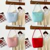 Minimalist Nylon Crossbody Bag With Plush Elements For Daily Casual Use