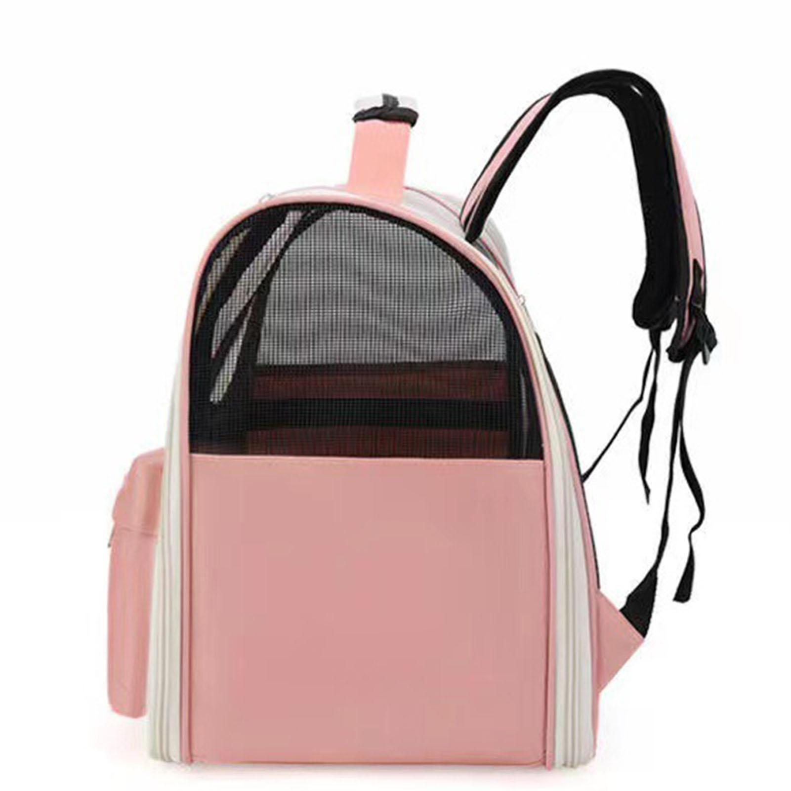 Cat Carrier Bag Oxford Cloth Breathable Large Capacity Pet Carrier Backpack with Comfortable Straps