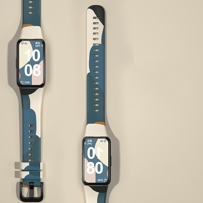 Morandi Strap for Huawei Band 7 6 6 Pro Honor Band 6 Smart Watch Replacement Bracelect Belt for Huawei Band 7 6 Wriststrap