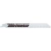 TRUSCO Bimetal Thick Blade Saber 200mm Wide X Pack of Saw, 1.3mm Thick, 10/14 Teeth, 5, TBSH-200-1014-5P