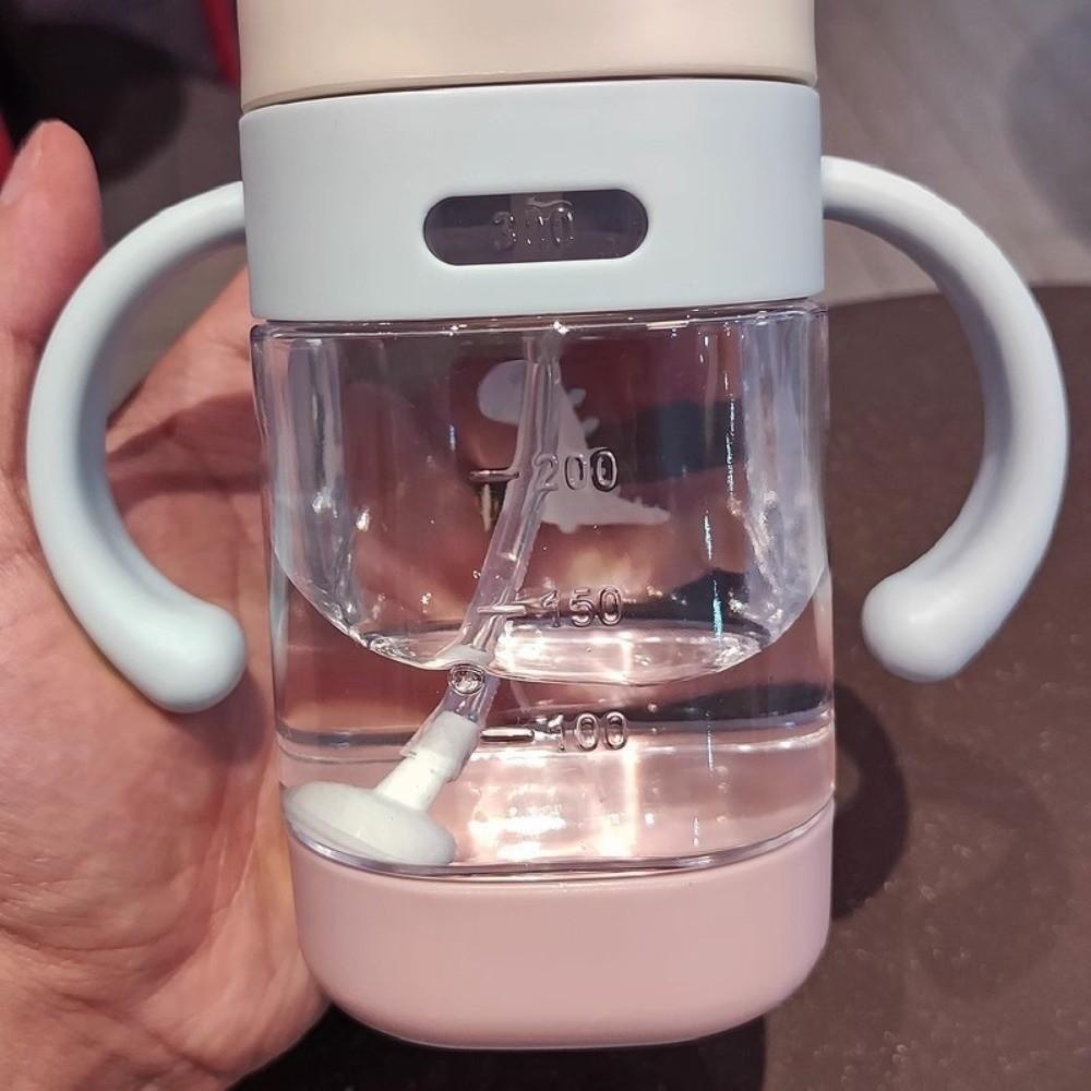 Nepropustný dětský hrneček s pítkem proti zalknutí, dětský učící hrnek na pití, dětský hrneček na vodu, učení pití