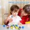 10pcs Squeezing Acne Water Ball Pinching Toy Transparent Rainbow Ball Squeeze Toys  Kids Toys