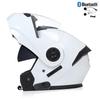 Bluetooth Men's Motorcycle Helmets Full Face Casco for Motorcycles Man Motocross Kask Flip up Casque De Moto  DOT Certified BLD