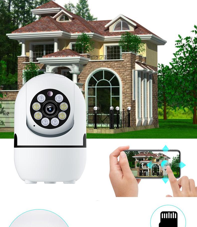 360° Wide Angle Night Vision Wireless Pet & Baby Monitor Camera