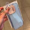 Custodia Ammortizzante in Gelatina di Lusso per iPhone 17 Pro 16 15 14 13 12 11 Pro Max Bumper Morbido Colorato Armatura Cover Estetica per Telefono