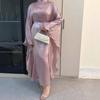 Spot New Middle East Arabic Dubai Long Dress Abaya Clothing Loose Casual Robe Dress Sub