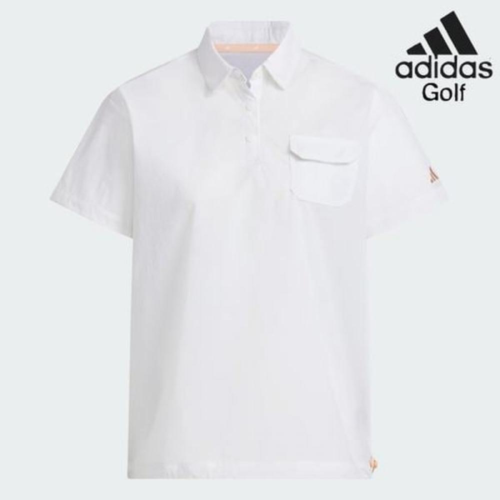 

Adidas Golf 25ss Woven Short Sleeve Polo Shirt Jf4569 AM/JF4569