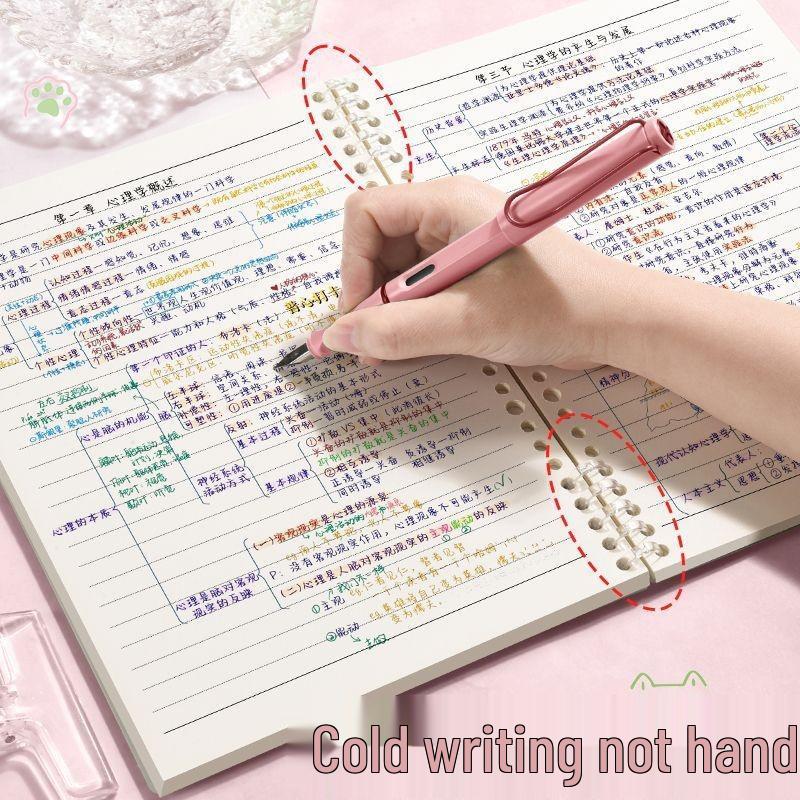 B5 Cute Pet Floral Loose-Leaf Notebook - Student Diary in INS Style, A5, Soft Cover, Refillable Pages