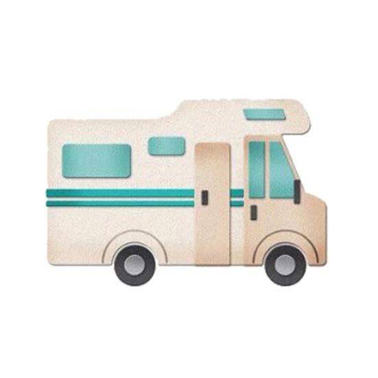 Wohnmobil-Blumen-Stanzform für Scrapbooking, Prägung, Album, Karte, Schablone, Form