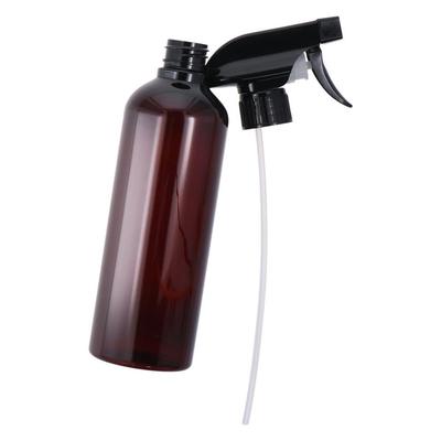 1/2Pcs Durable 16 Oz Plastic Spray Bottles 500ml Amber Refillable Empty Bottle Trigger Sprayer Home Garden Plant Kitchen