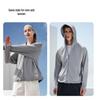 Trendige Damen UV-Schutz Leichte Eisseidenjacke für Outdoor-Aktivitäten
