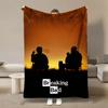 8 Size Breaking-Bad TV Show Series Flannel Blanket Home Sofa Lunch Break Blankets Children Student Blankets Nap Cover Kid Gift