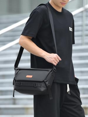 Men's Japanese Casual Trend Crossbody & Shoulder Bag - Functional, Large Capacity Backpack