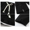 Child Cool Brown Cargo Pants with Side Pocket for Boy Loose Fit Sporty Drawstring Trousers Kids Hiphop Sweatpants
