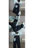 Plus Size Butterfly Plaid Embroidered High Waist Wide Leg Jeans for Women