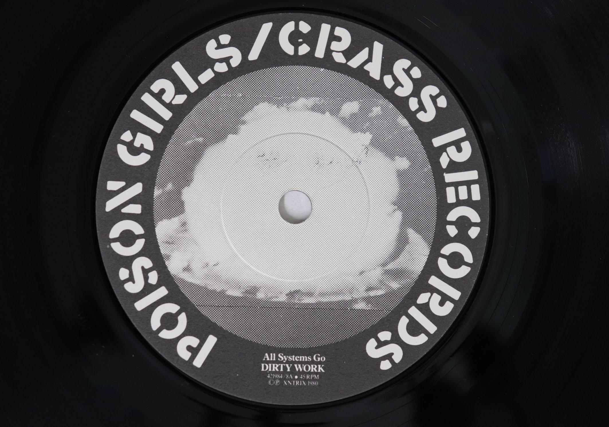 

7inch Record POISON GIRLS All Systems Go 4219848 CRASS 1980 UK Rock Used