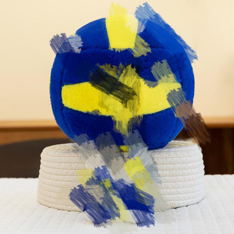 Popular Fun Sports Plush Basketball & Football Doll - Creative Birthday Gift for Boys