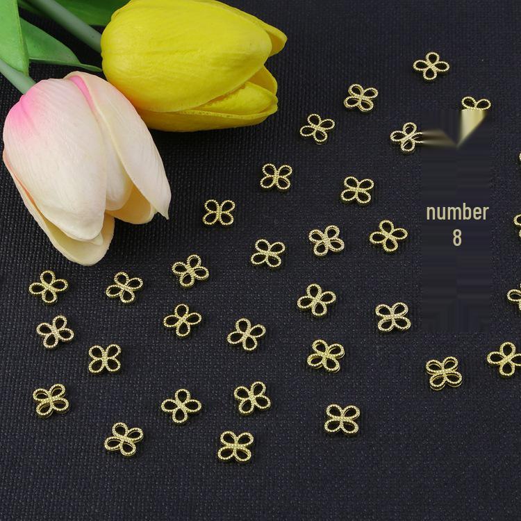 DIY Ancient Style Copper Hairpin with Clover & Flower Pendant Accessories