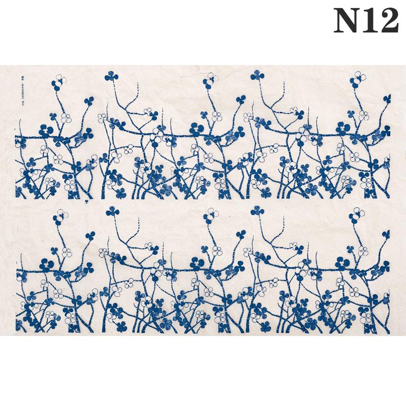 

1 шт. Керамика, керамическая глина, переводная бумага, подглазурная бумага для цветов, высокотемпературный инструмент для раскрашивания традиционных наклеек Цзиндэчжэнь as the picture