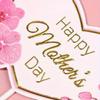 10pcs Mother's Day Cake Card Insertion Cake Decoration Ribbon Bouquet Flowers Romantic Creative Baking Festival Surprise