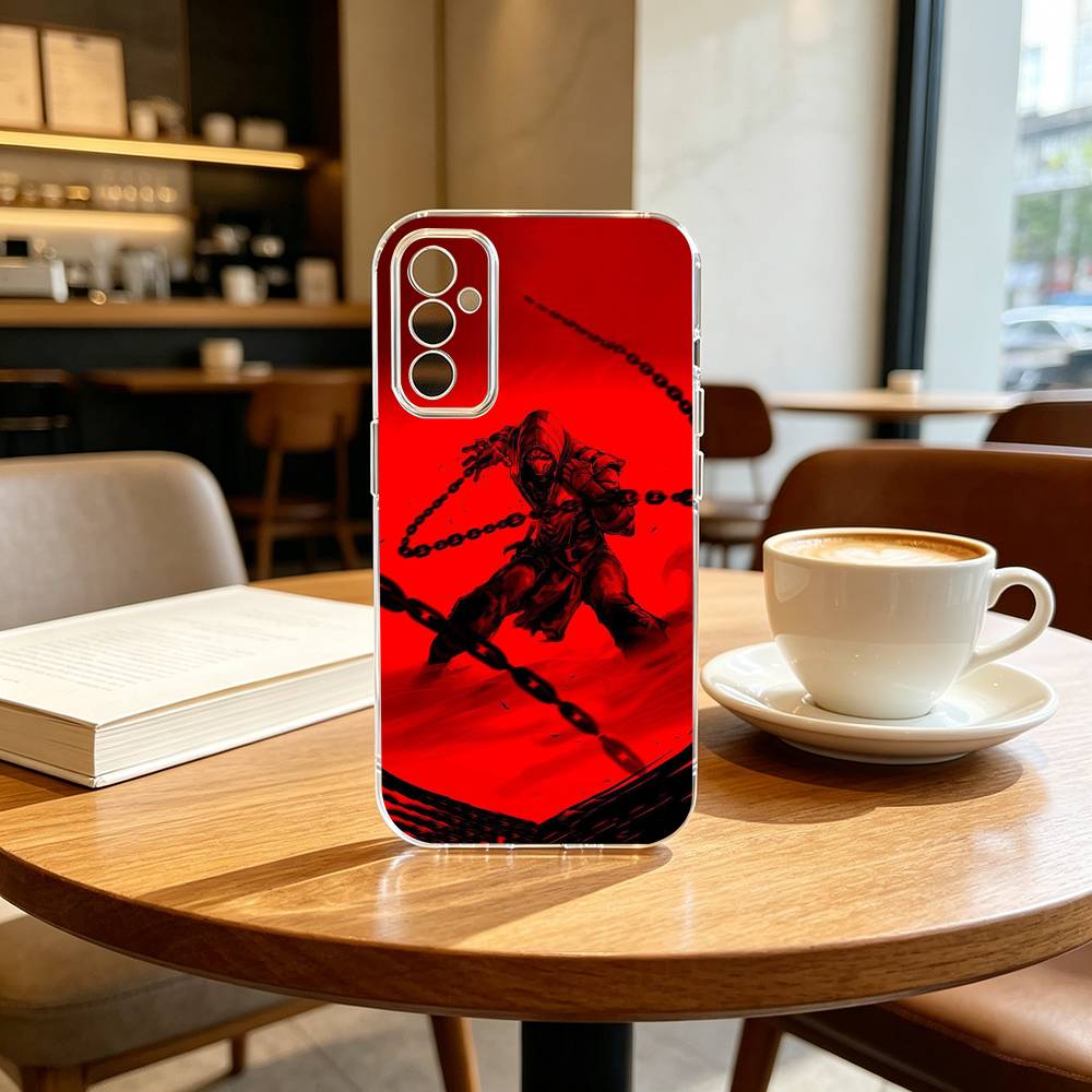 Game M-MortalS K-Kombat Phone Case For SamsungA10,12,20,21S,30,31,40,50,51,52,70,71 Transparent Cover