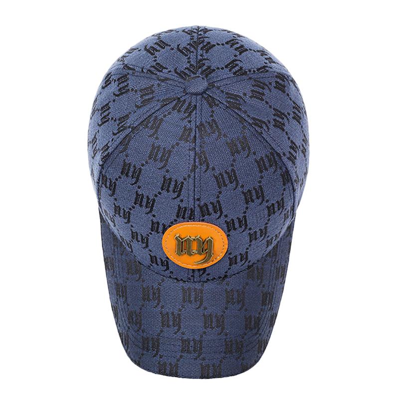 Spring Summer Letter Print Cap Baseball Cap Outdoor Sunscreen Cap for Men Women