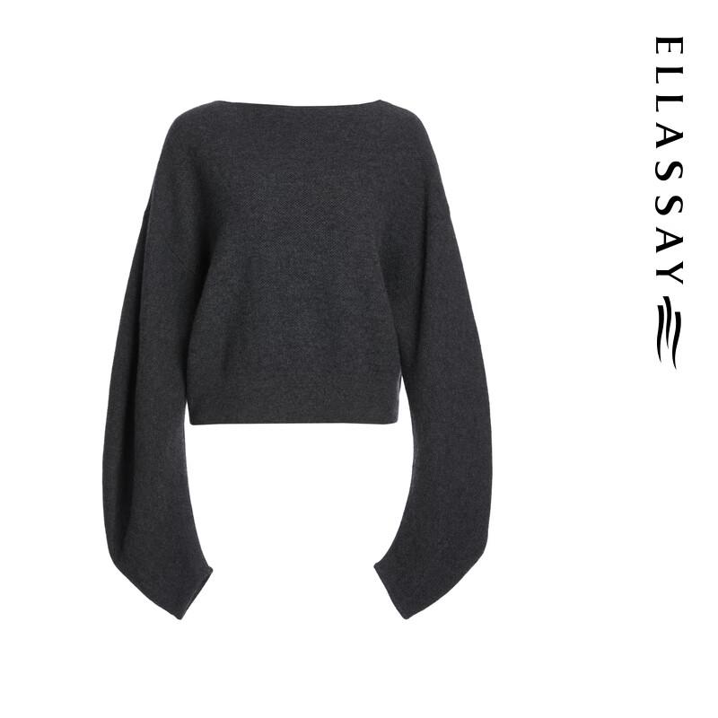 ELLASSAY Women's Merino Wool Blend Pullover Sweater