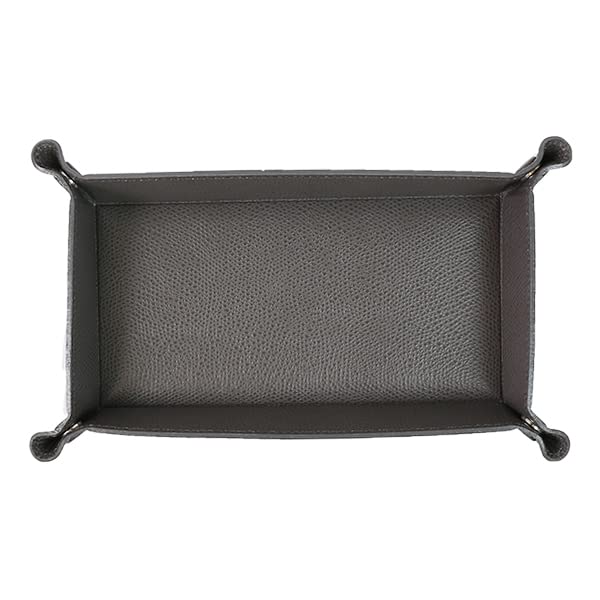 Color Chart Leather Tray 84 Anchor Gray
