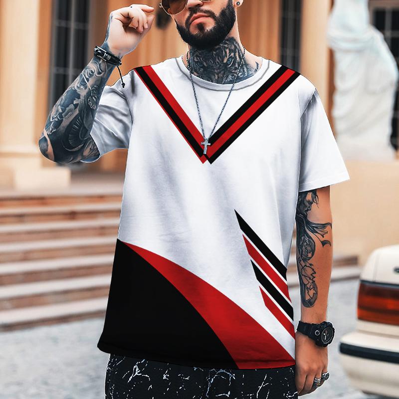 

2022 мужская рубашка, эксклюзивный дизайн, модная новая одежда, модная футболка с 3D принтом, верхняя одежда с круглым вырезом, брендовая одежда, супер размер 5XL 6XL