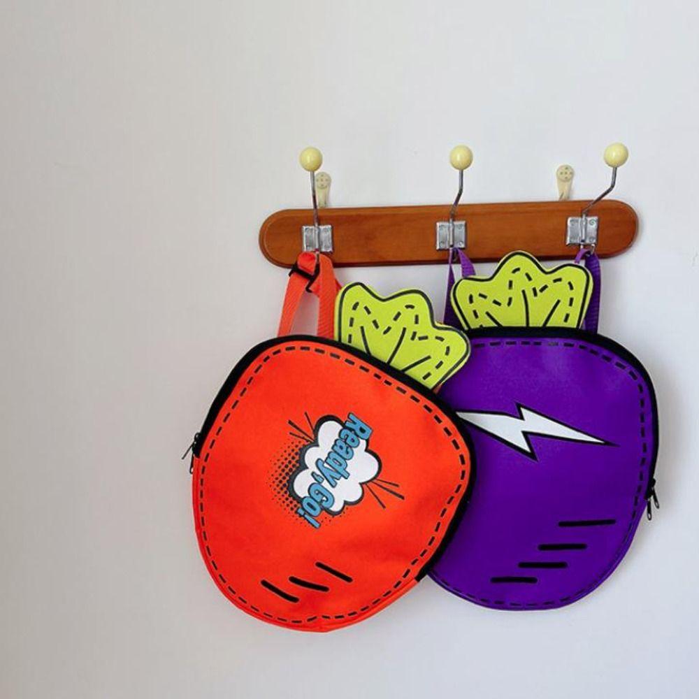 Leichte Tennis-Karotten-Tasche Kinder-Schulrucksack Tragbare Badmintontasche Jungen/Mädchen