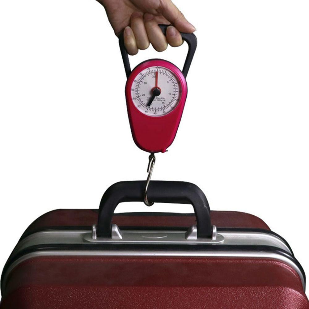 Compact Mini Hand Scale with Tape Measure Travel Weighing Scale Luggage Hanging Scale  Travel Use