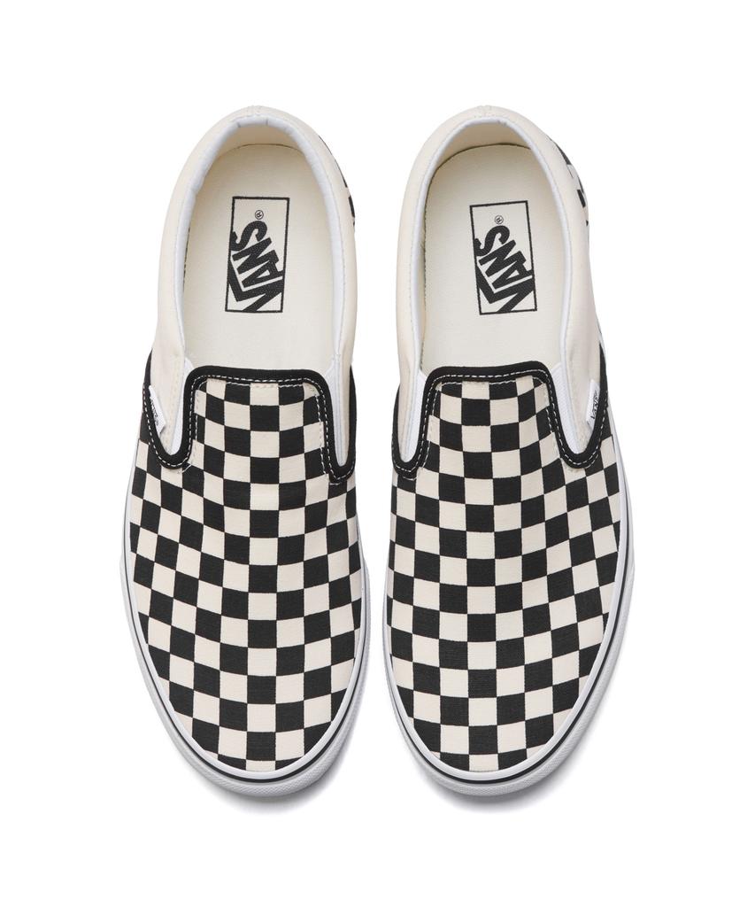 Vans Classic Slip-On - (Checkerboard) Black:White / Vn000Eyebww1