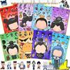 Moe Princess Reusable Dress-Up Stickers for Girls - High-Value Cartoon Playset